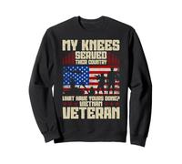 My Knees Served Their Country Grandpa Vietnam Veteran Sweatshirt