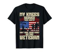 My Knees Served Their Country Grandpa Vietnam Veteran T-Shirt