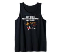 My Koi Teach Me Pure Peace and Zen Humor Tank Top