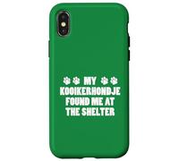 My Kooikerhondje Found Me At The Shelter Case for iPhone X/XS