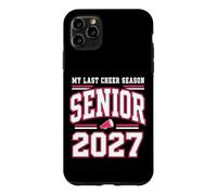 My Last Cheer Season Senior Night Class of 2027 Cheerleader Case for iPhone 11 Pro Max