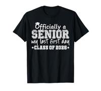 My Last First Day Senior 2026 Graduation 2027 Student Kids T-Shirt
