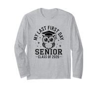 My Last First Day Senior Class of 2026 Owl Back to School Long Sleeve T-Shirt
