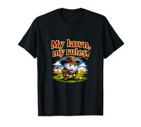 My Lawn My Rules Funny Golf Cowboy Ball Graphic T-Shirt