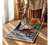 My Left Foot (1989) Classic-Cult Movie Poster Print Wall Art Image Home Decor Artworks Different Sizes