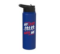 My Legs Hate Me Runners Marathon Training Stainless Steel Insulated Water Bottle