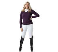 LeMieux Drytex Waterproof Jodhpurs for Women - Equestrian Riding Tights - Full Seat Ladies Horseback Riding Gear (Beige/UK10)