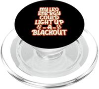 MY LEO ENERGY COULD LIGHT UP A BLACKOUT PopSockets PopGrip for MagSafe
