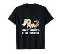 My Leopard Gecko Ate My Homework! Funny Leopard Gecko Lover T-Shirt