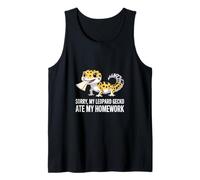 My Leopard Gecko Ate My Homework! Funny Leopard Gecko Lover Tank Top