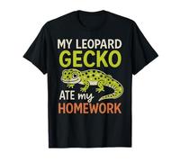 My Leopard Gecko Ate My Homework Funny Lizard Pet Gecko T-Shirt