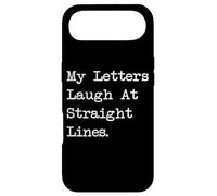 My Letters Laugh Sarcastic Calligraphy Funny Lines Case for iPhone Air