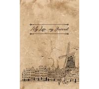 My Life: Aesthetic Notebook with Tulip Flower Design inside: for Daily Journaling, Creative Writing, School Notes, and Elegant Gifting