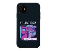 My Life Began In 8 Bit Retro Arcade Gamer Gaming Case for iPhone 11
