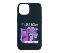 My Life Began In 8 Bit Retro Arcade Gamer Gaming Case for iPhone 14