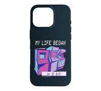 My Life Began In 8 Bit Retro Arcade Gamer Gaming Case for iPhone 16 Pro