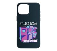 My Life Began In 8 Bit Retro Arcade Gamer Gaming Case for iPhone 16 Pro Max