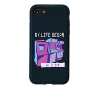 My Life Began In 8 Bit Retro Arcade Gamer Gaming Case for iPhone SE (2020) / 7/8