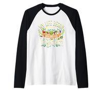My Life Began When I Discovered Veganism Quote Raglan Baseball Tee