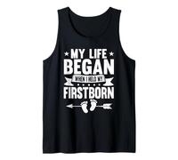 My Life Began When I Held My Firstborn Dad Tank Top