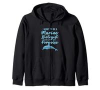 My Life Has Porpoise Sea Animals Marine Biologists Zip Hoodie