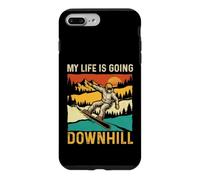 My Life Is Going Downhill - Snowboarder Snowboarding Lover Case for iPhone 7 Plus/8 Plus