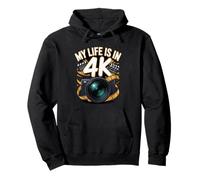 My Life is in 4K Videographer 4K Pullover Hoodie