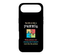 My life is like a puzzle. Many pieces are missing and it... Case for iPhone Air