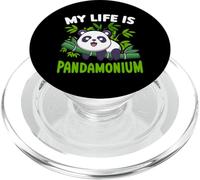 My Life Is Pandamonium PopSockets PopGrip for MagSafe