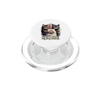 My life is ruled by tiny, furry overlords (for cat lovers) PopSockets PopGrip for MagSafe