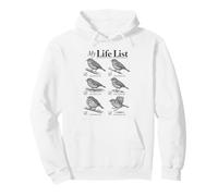 My Life List Birding Little Brown Job Birder Pullover Hoodie