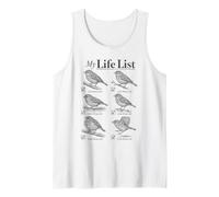 My Life List Birding Little Brown Job Birder Tank Top