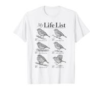 My Life List Birding Little Brown Job Birder Value Graphic T-Shirt