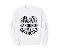 My Life Revolves Around My Catahoula Dog Lover Sweatshirt