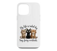 My Life Ruled By Tiny Overlords Cat Owner Case for iPhone 13 Pro Max