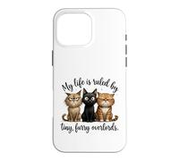My Life Ruled By Tiny Overlords Cat Owner Case for iPhone 16 Pro Max