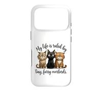 My Life Ruled By Tiny Overlords Cat Owner Case for iPhone 17 Pro