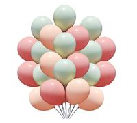 MY LIFE WAY 50 pastel latex balloons in a pack, biodegradable balloons for parties, weddings, meetings, birthday celebrations, christenings, and photo calls