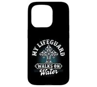 My Lifeguard Walks On Water Christian Message Jesus Christ Case for iPhone 15 Pro