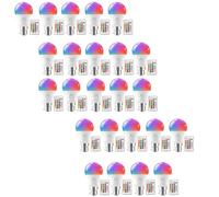 My Lighting 10W B22 ECO Series Colour Changing LED Bulbs with Remote - Dimmable RGB + Cool White 6000K, 16 Million Colours for Home Décor & Mood Lighting (Double Value Pack 20+4)