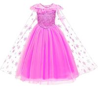 My Lil Princess Elsa Girls' Dress, Pink, 6-7 Y