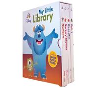 My Little Library By Disney 4 Books Collection Box Set (Nursery Rhymes, Opposites, Numbers & Colours)