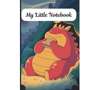 My Little Notebook: Mini Composition Notebook for Teens/College Ruled/100 Pages/4x6 Inches/Cheerful Dragon