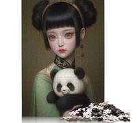 My Little Panda 500 Piece Jigsaw Puzzles for Adults Jigsaw Puzzle 500 Pieces Jigsaws Adults Puzzles Gifts 500pcs (52x38cm)