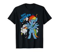 My Little Pony 20% Cooler with Rainbow Dash T-Shirt, Men, Black, 4X-Large