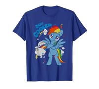My Little Pony 20% Cooler with Rainbow Dash T-Shirt, Men, Royal Blue, Small