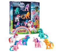 My Little Pony 40th Anniversary Figures Collector Pack, Basic Fun, 35338, 6 Classic Pony Characters in Original Retro Designs, Toy Gift Set, Retro Horse Toys for Girls and Boys, Ages 4 Years +