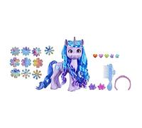 My Little Pony: A New Generation Magic Unicorn Styles Izzy Moonbow Exclusive Toy - Pony Figure, 17 Hair Accessories