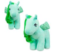My Little Pony , Medley Plush , Retro Horse Gifts for Girls and Boys, Collectable Vintage Horse Toys for Kids, Unicorn Toys for Boys and Girls Aged 3+ , Basic Fun 35327