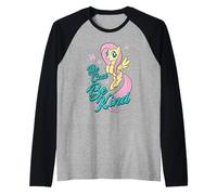 My Little Pony Be Cool, Be Kind with Fluttershy Raglan Baseball Tee